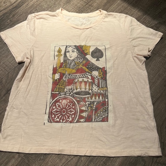 Lucky Brand top size L queen of spades - Picture 7 of 7